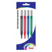 Pentel whiteboard marker small barrel mw5s 1.3mm assorted pack 4 h/s-Marston Moor