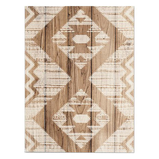 Rembrandt Wood Panel Art - Tribal Weave Ii ZP1030-Marston Moor
