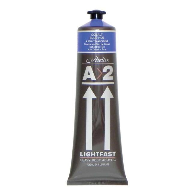 A2 Lightfast Heavybody Acrylic 120ml Cobalt Blue