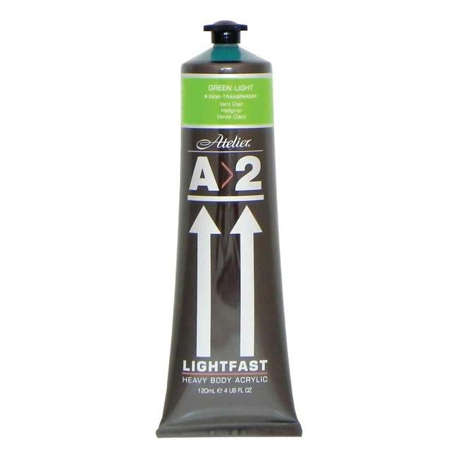 A2 Lightfast Heavybody Acrylic 120ml Light Green