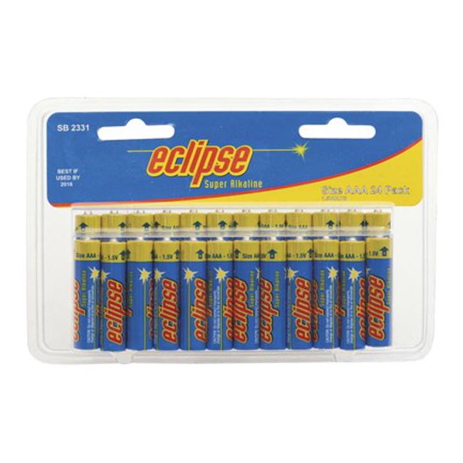 Aaa Eclipse Alkaline Battery Bulk Pack - Pack Of 24