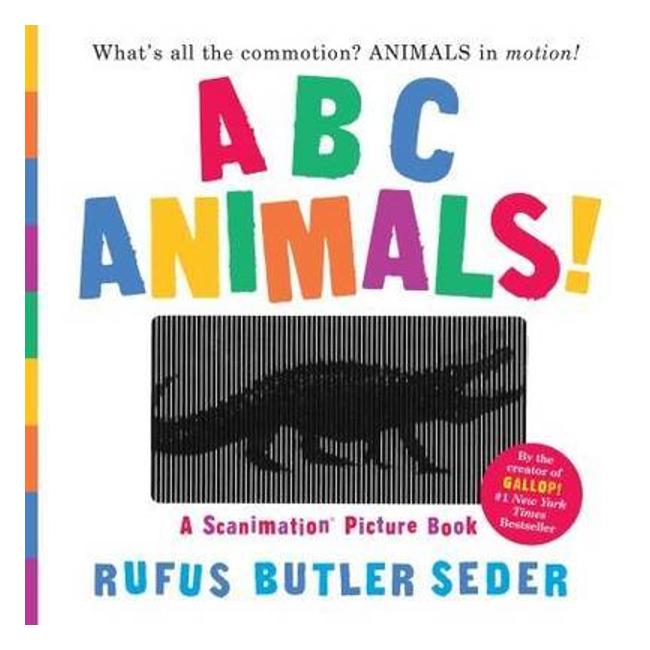 Abc Animals!: A Scanimation Picture Book - Rufus Butler Seder