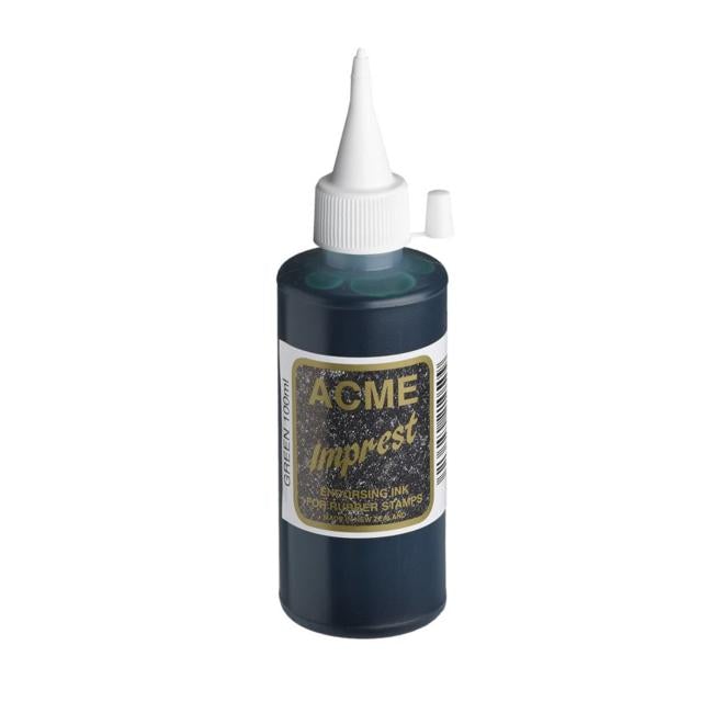 Acme Imprest Ink 100ml 7012 Green