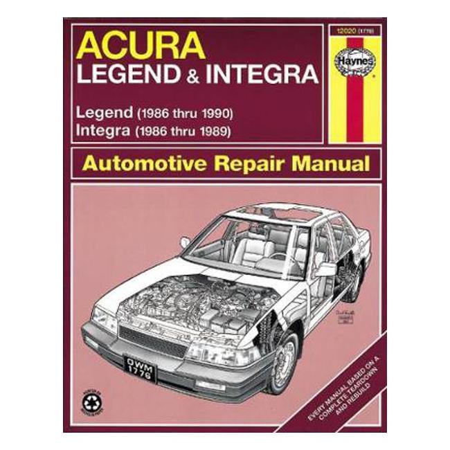 Acura Integra & Legend (86 - 90) - Ken Freund