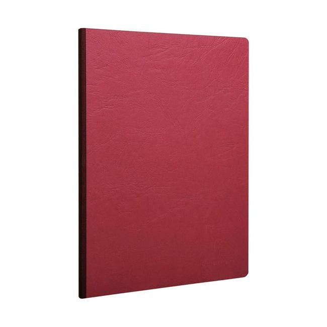 Age Bag Clothbound Notebook A4 Blank Red