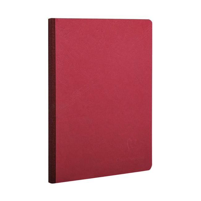 Age Bag Clothbound Notebook A5 Lined Red