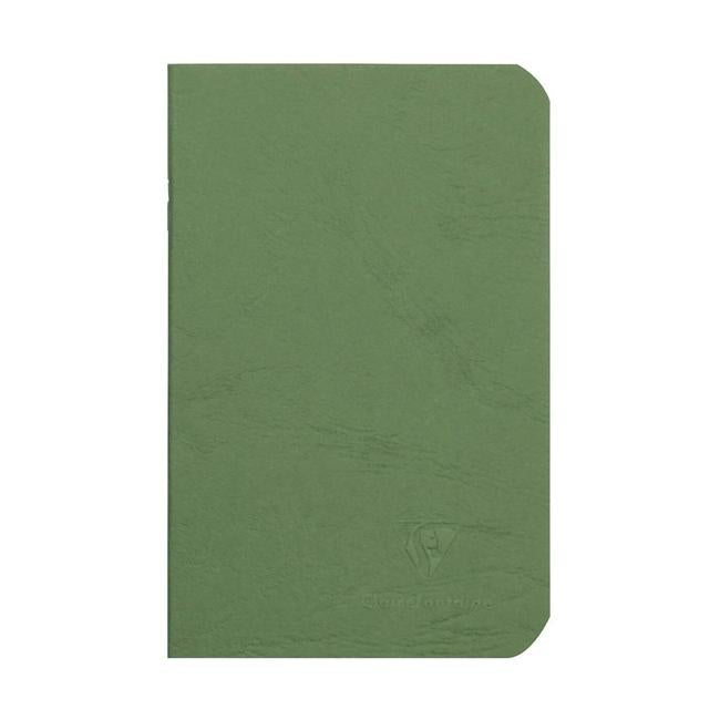 Age Bag Notebook Pocket Blank Green