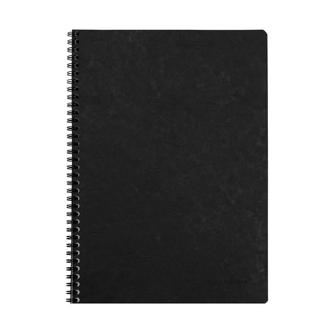 Age Bag Spiral Notebook A4 Lined Black