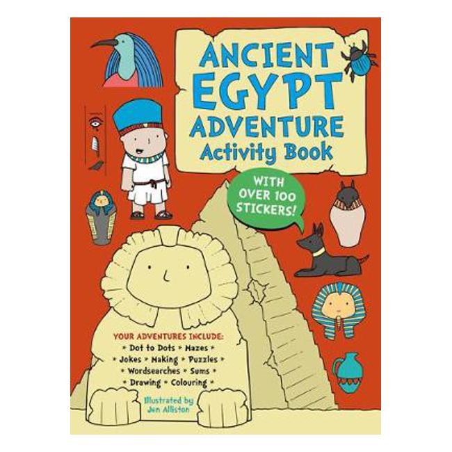 Ancient Egypt Adventure Activity Book - Jen Alliston