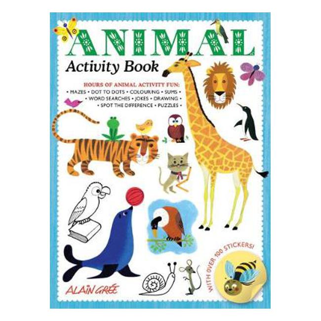 Animal Activity Book - Alain Gree