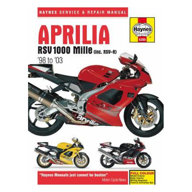 Aprilia Rsv1000 Mille: 98-03 - Haynes Publishing