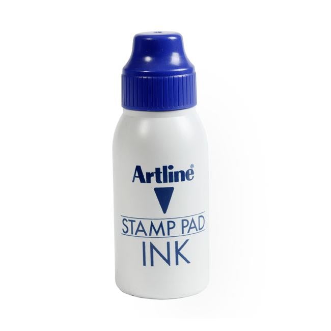 Artline esa-2n stamp pad ink 50cc blue