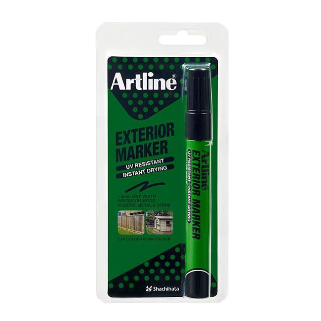 Artline exterior permanent marker black hs