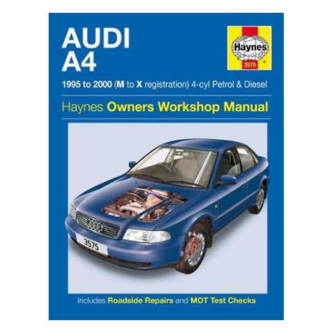 Audi A4 1995-2000 Repair Manual - A K Legg