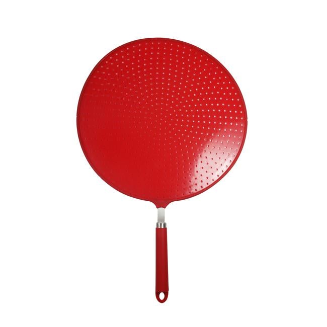 Avanti 33cm Silic Oil Spatter Screen Red