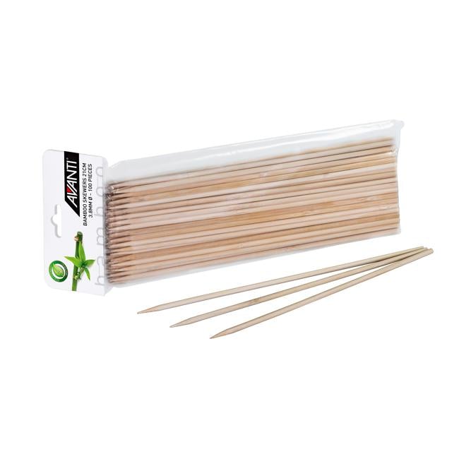 Avanti Bamboo Skewers 25cm 100pce Pack