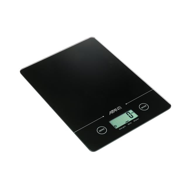 Avanti Compact Kitchen Scale Black