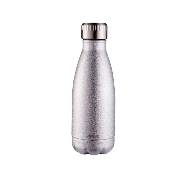 Avanti Fluid Bottle 350ML Glitter Silver