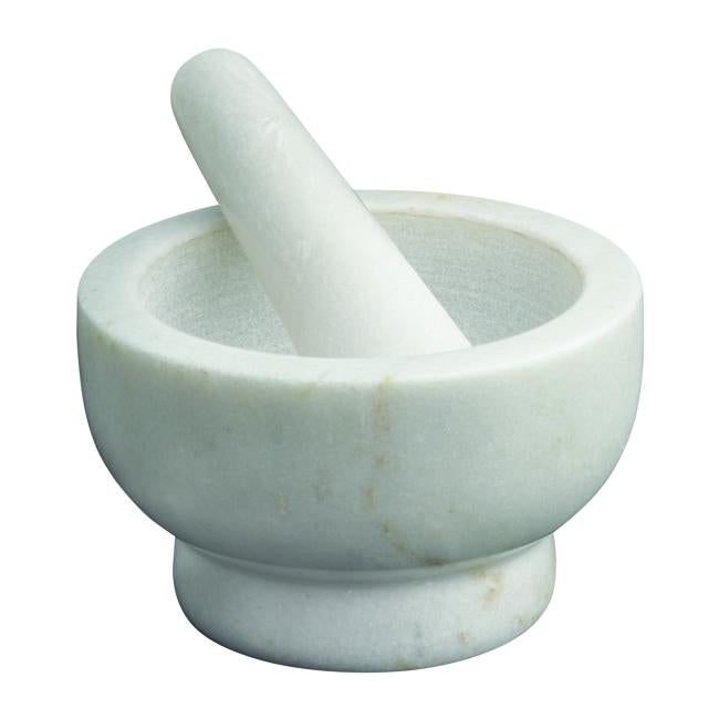 Avanti Marble Footed Mortar/Pestle - White