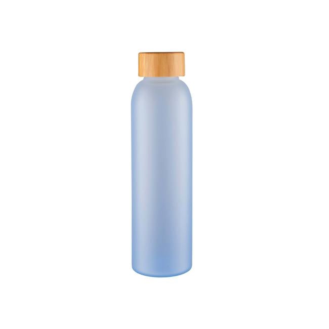 Avanti Velvet Glass Bottle 550ml F/Blue