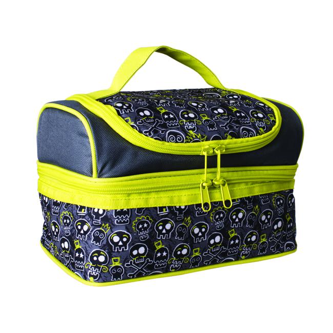 Avanti YY Double Decker Lunch Bag-Skull