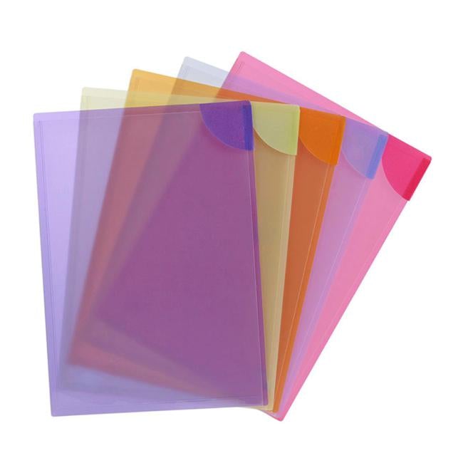 Avery Colour Lock Files A4 Assorted Pack 5