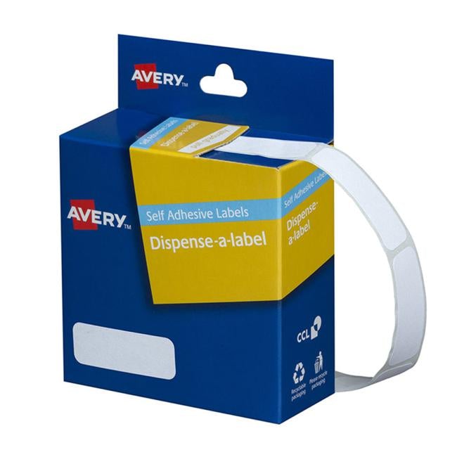 Avery Label Dispenser Dmr1336w 13x36mm White 700 Pack