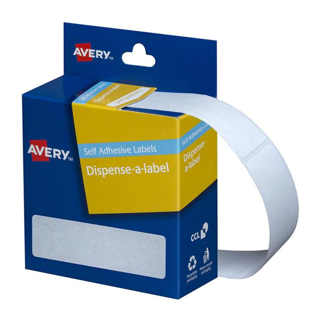 Avery Label Dispenser Dmr1964w 19x64mm White 280 Pack