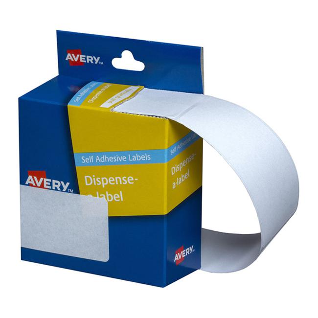 Avery Label Dispenser Dmr2976w 29x76mm White 180 Box