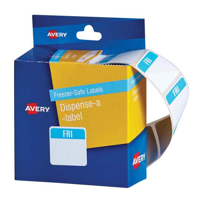 Avery Label Dispenser Friday Freezer Safe 24x24 100 Pk