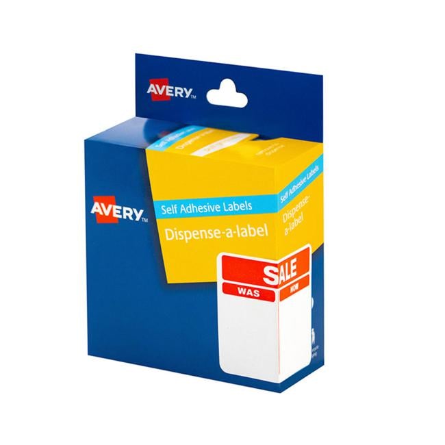 Avery Label Dispenser Sale Was/Now 60x40mm 100 Pack