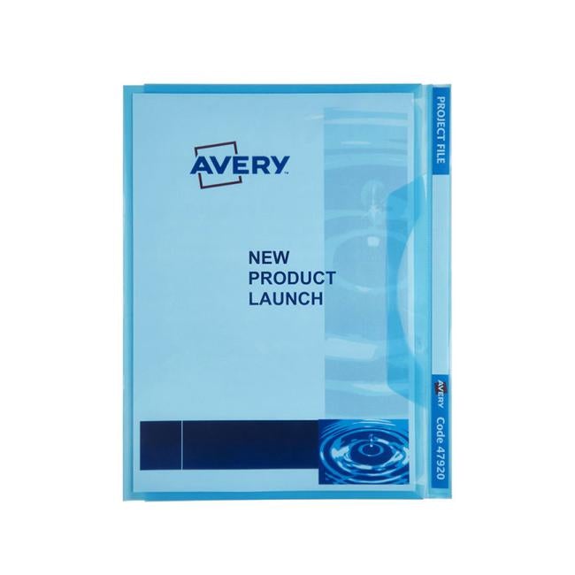 Avery Project File A4 Blue