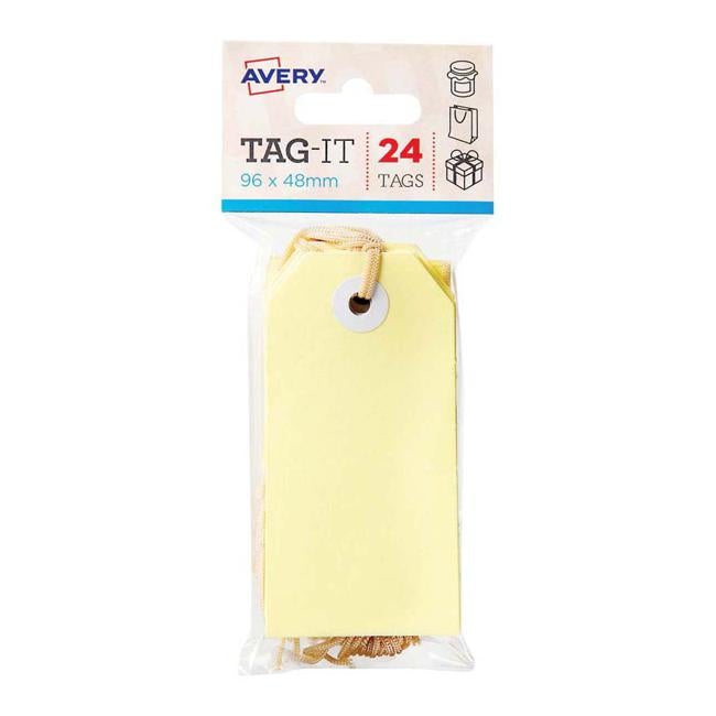 Avery Tag-It Pastel Yellow