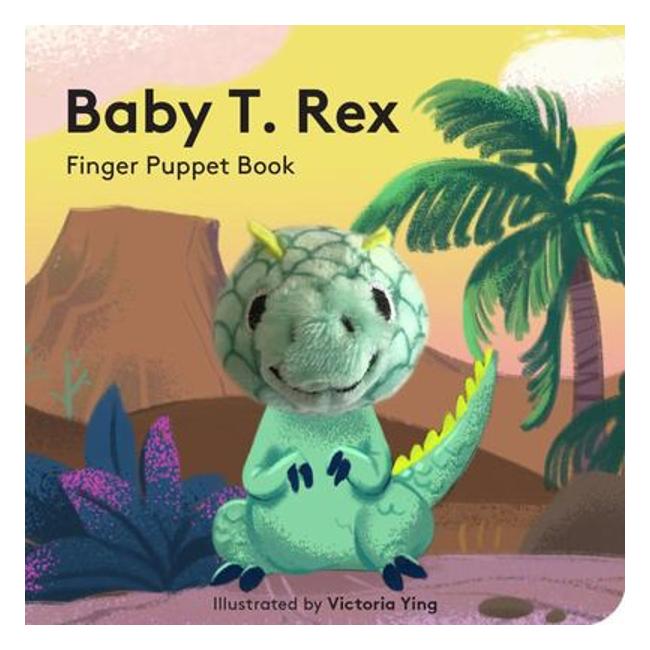 Baby T Rex Finger Puppet Book - Victoria Ying