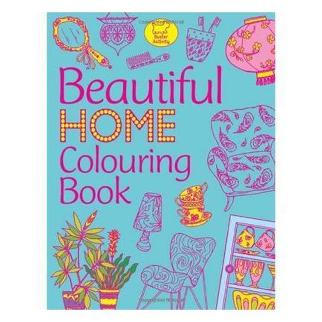 Beautiful Home Colouring Book - Katy Jackson