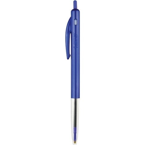 Bic Clic Xtra Life Medium Ballpoint Pen Blue Single