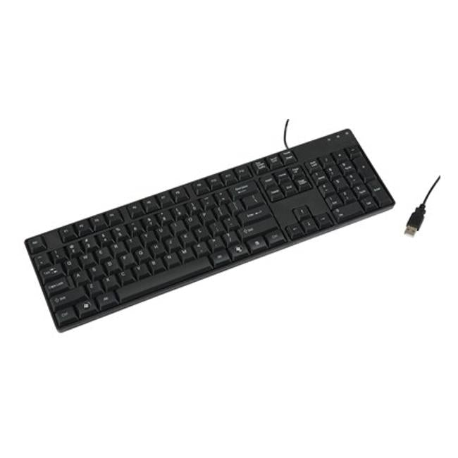 Black Qwerty Usb Keyboard