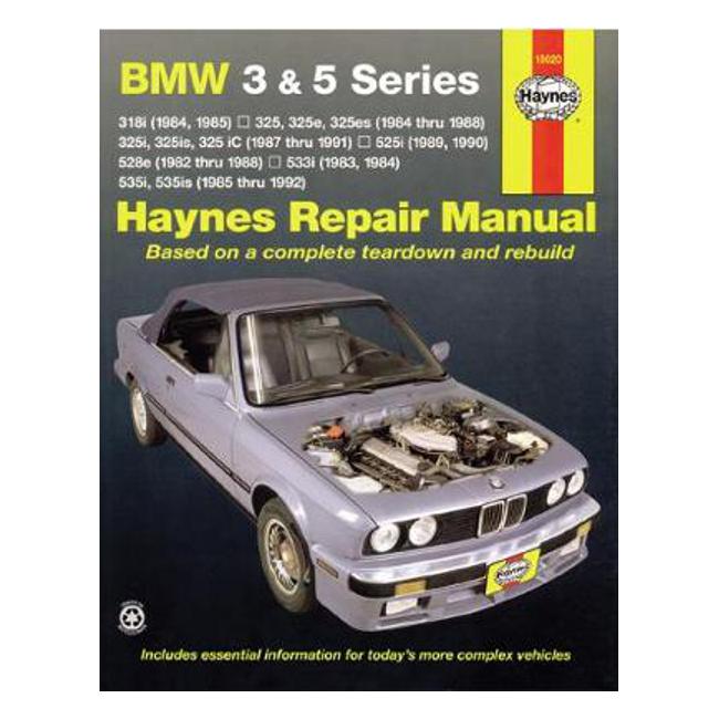 BMW 3 & 5 Series E30, E28, E34 1982-1992 Repair Manual - Larry Warren