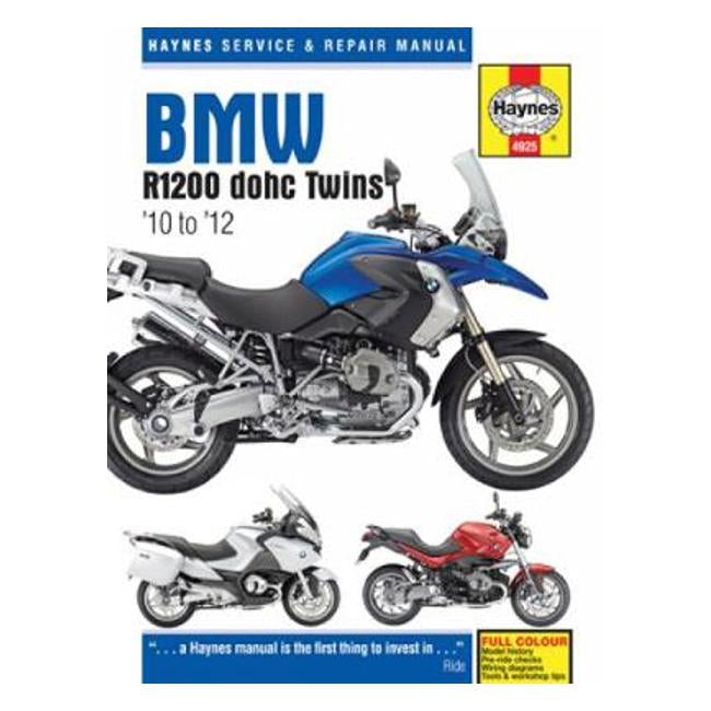 BMW R1200 DOHC Twins 2010-2012 Repair Manual - Haynes Publishing