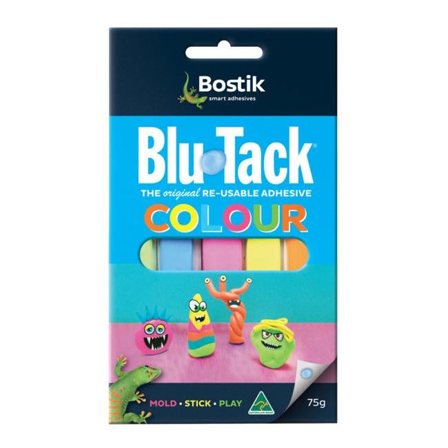 Bostik Blutack 75gm Colour