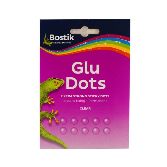 Bostik Glue Dots Permanent 64 Dots
