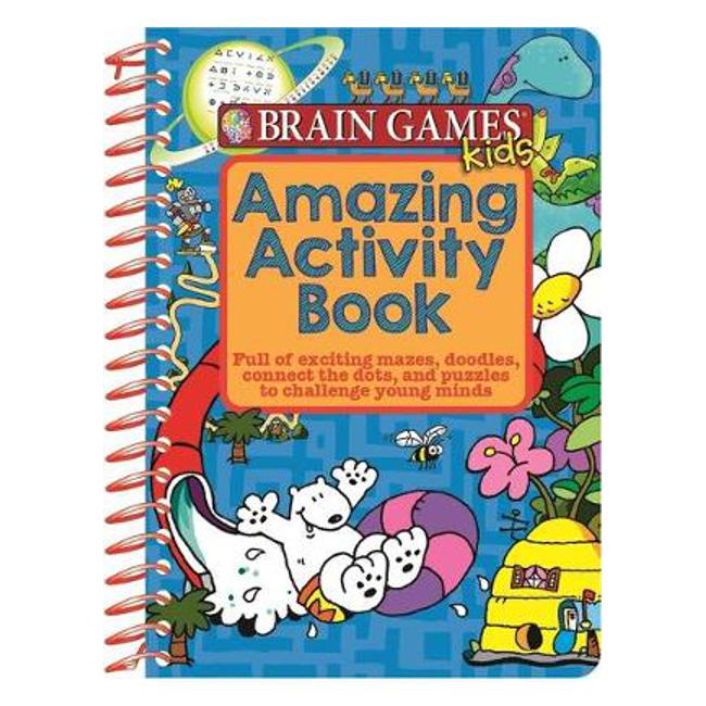 Brain Games Kids Mini Amazing Activity Book - P I Kids — Marston Moor