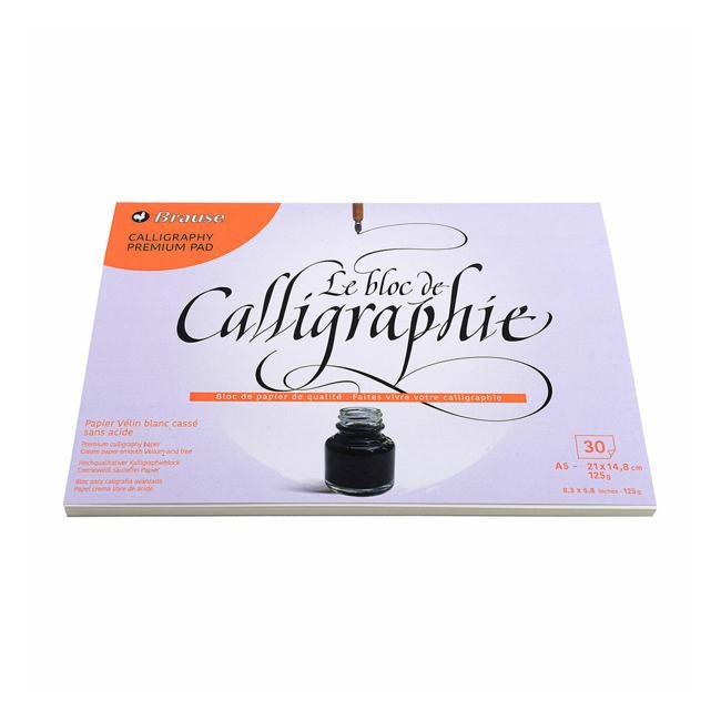 Brause Calligraphy Pad A5 30 sheet