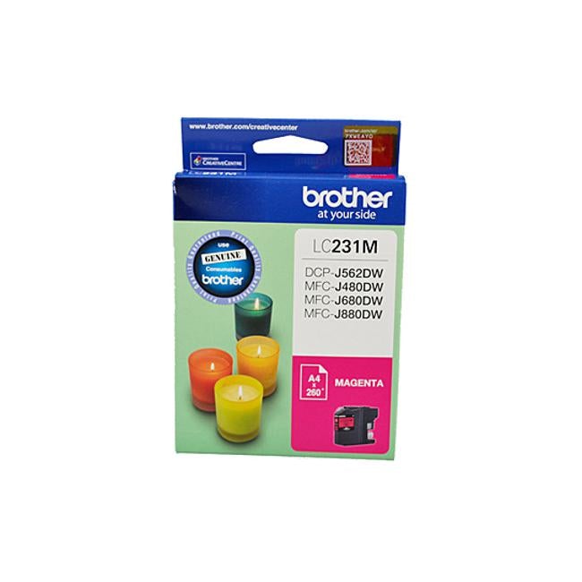 Brother LC231 Magenta Ink Cart
