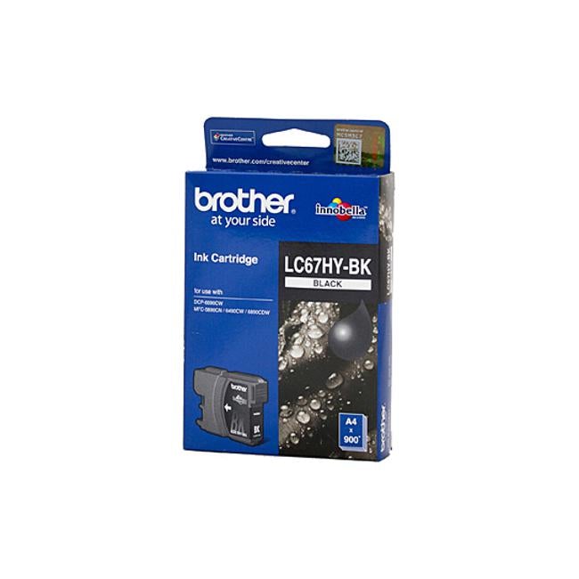 Brother LC67 Black HY Ink Cart