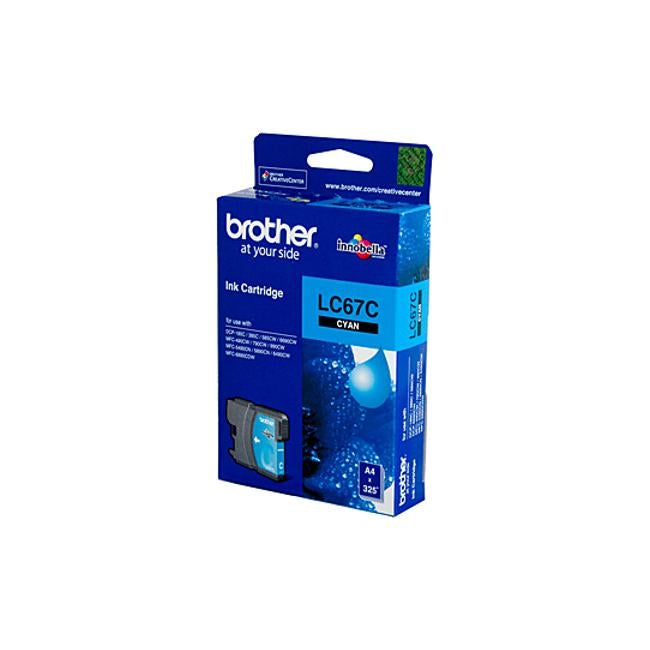 Brother LC67 Cyan Ink Cart