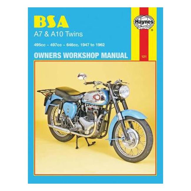 BSA A7 and A10 Twins 1947-1962 Repair Manual - Haynes Publishing