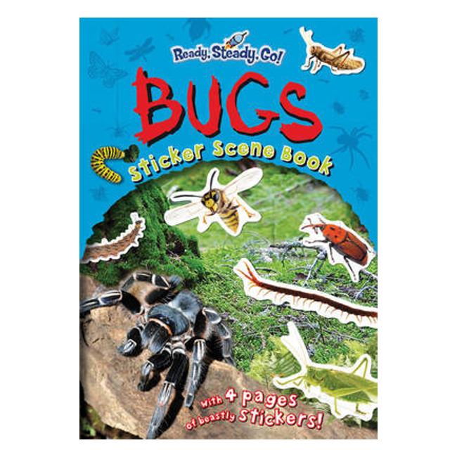 Bugs: Sticker Scene Book