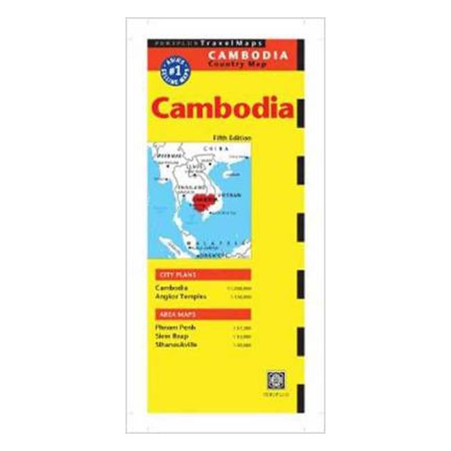 Cambodia Travel Map - Periplus Editors