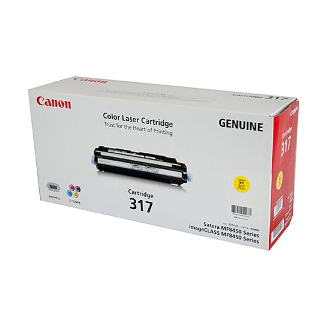 Canon CART317 Yellow Toner